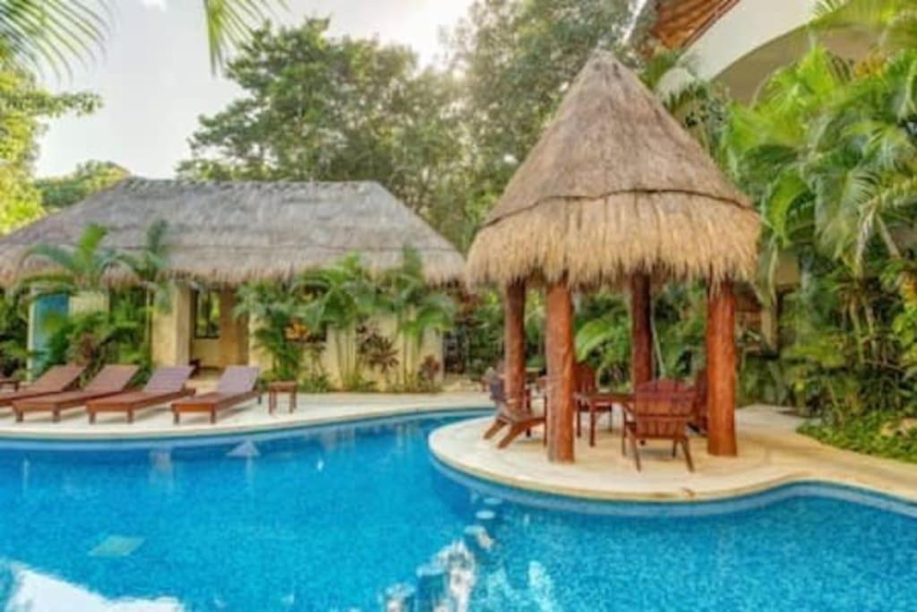 Condo Complex With An Alluring Pool & Tropical Vibes By Stella Rentals! Tulum Ngoại thất bức ảnh